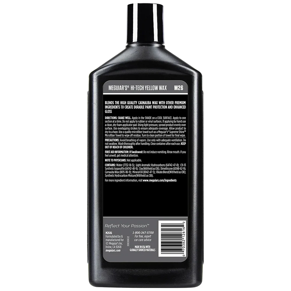 Meguiar's Hi-Tech Yellow Wax - 16oz [M2616] - Image 2