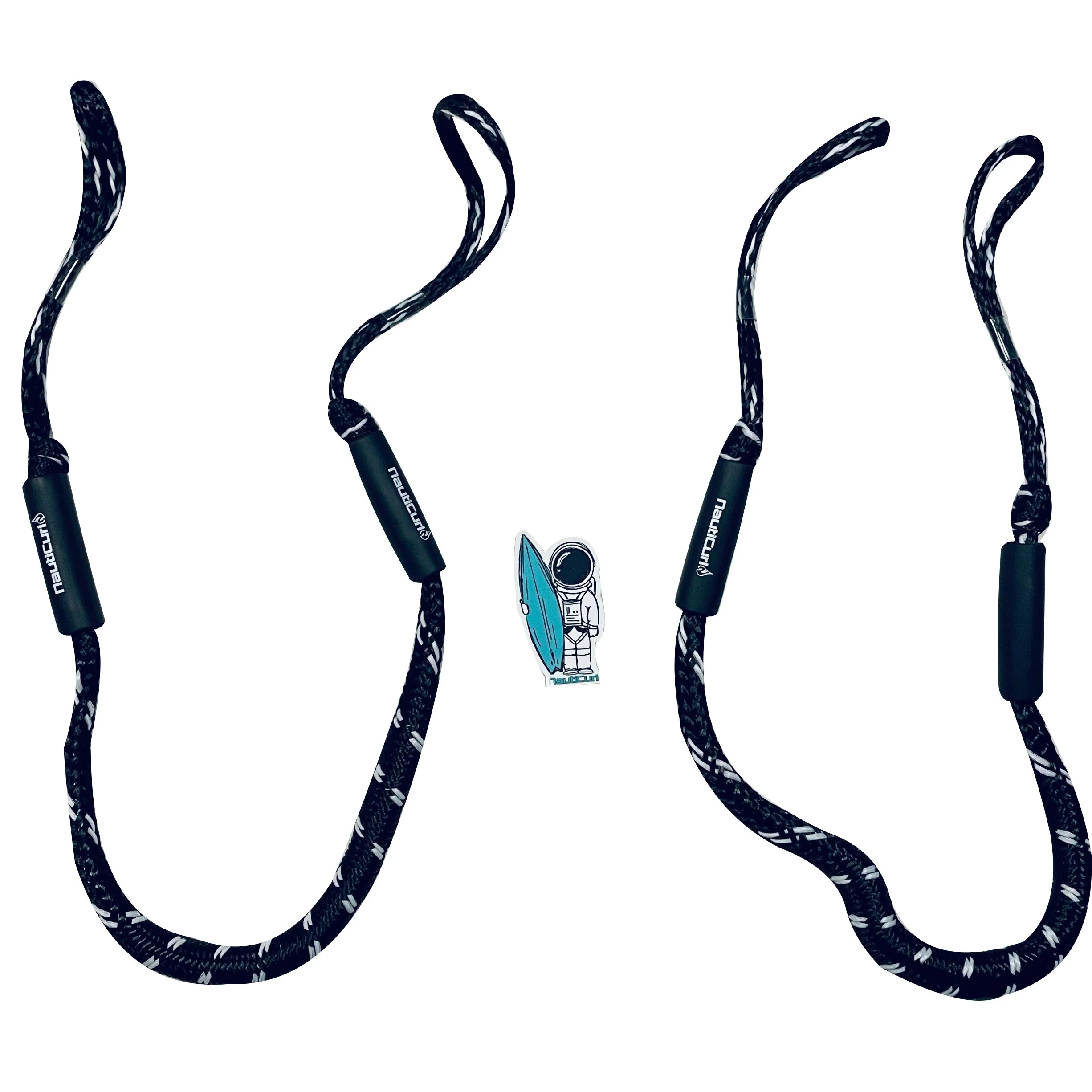 NautiCurl Bungee Boat Ropes - Shock Absorbing (2 Ropes) - Image 5