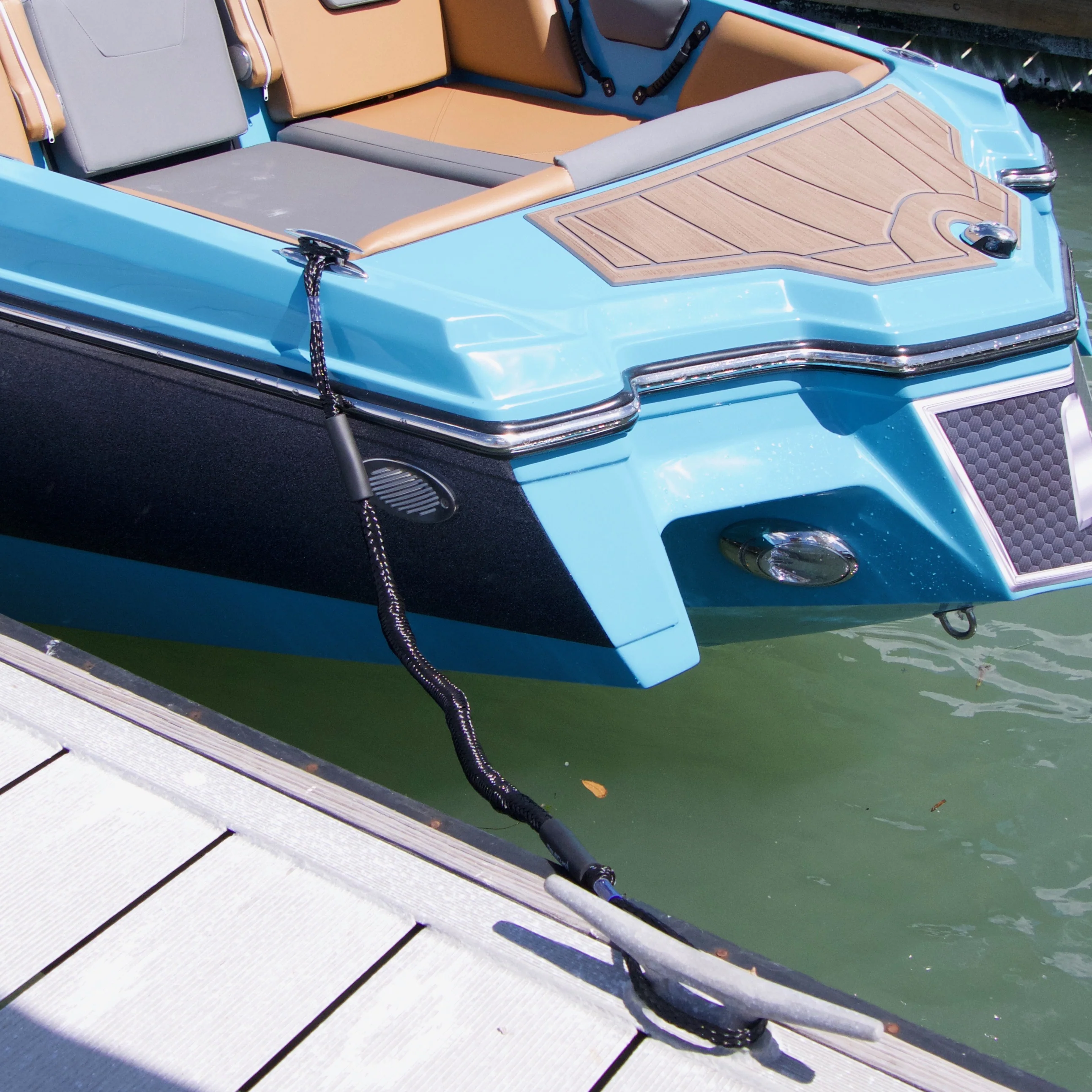 NautiCurl Bungee Boat Ropes - Shock Absorbing (2 Ropes) - Image 9