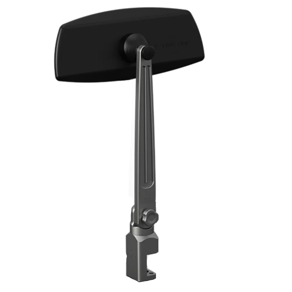PTM Watersports Pontoon Mirror/Bracket Kit w/VR-100 Pro  PCX-200 (Titanium Grey) [P13157-200TEBGR]