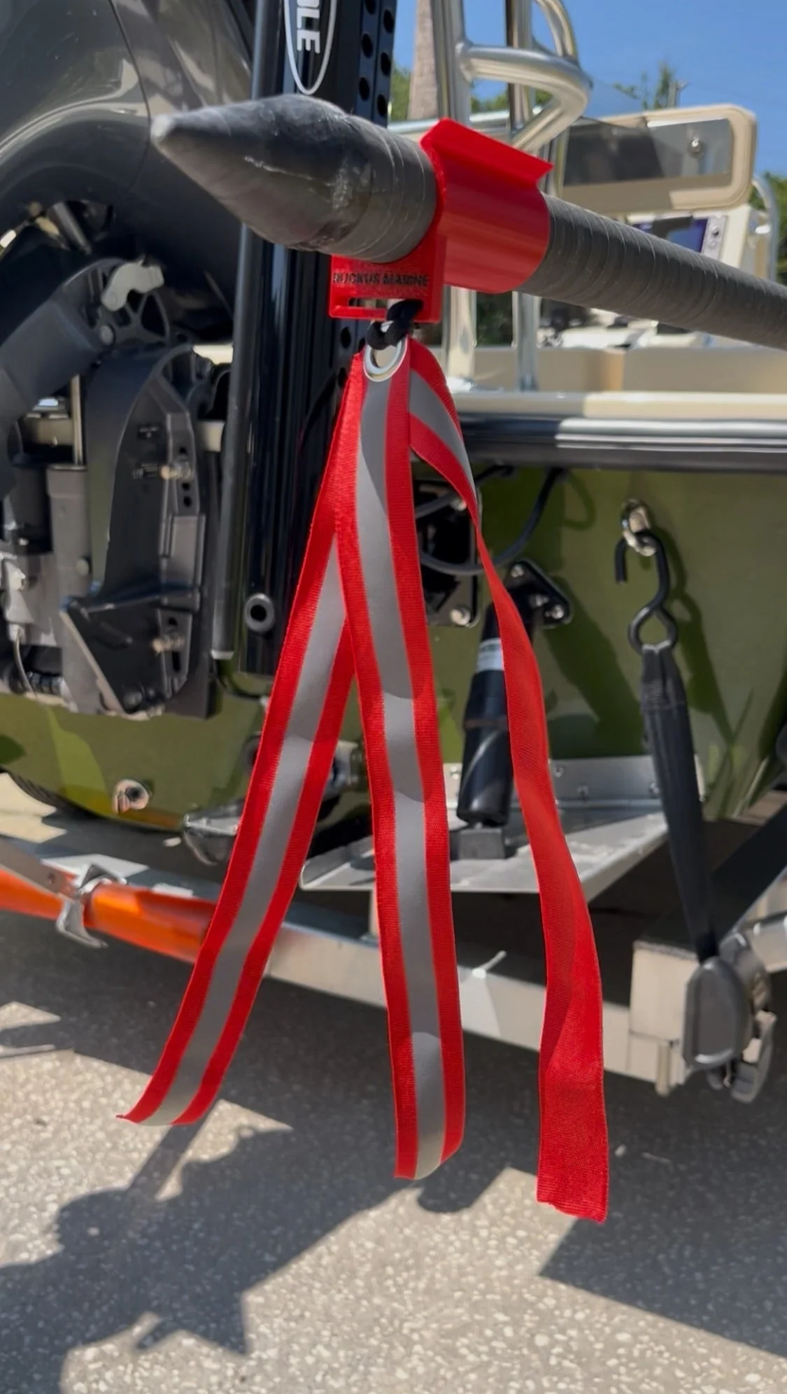 Push Pole Safety Flag - Original Push Pole Protector - Image 3