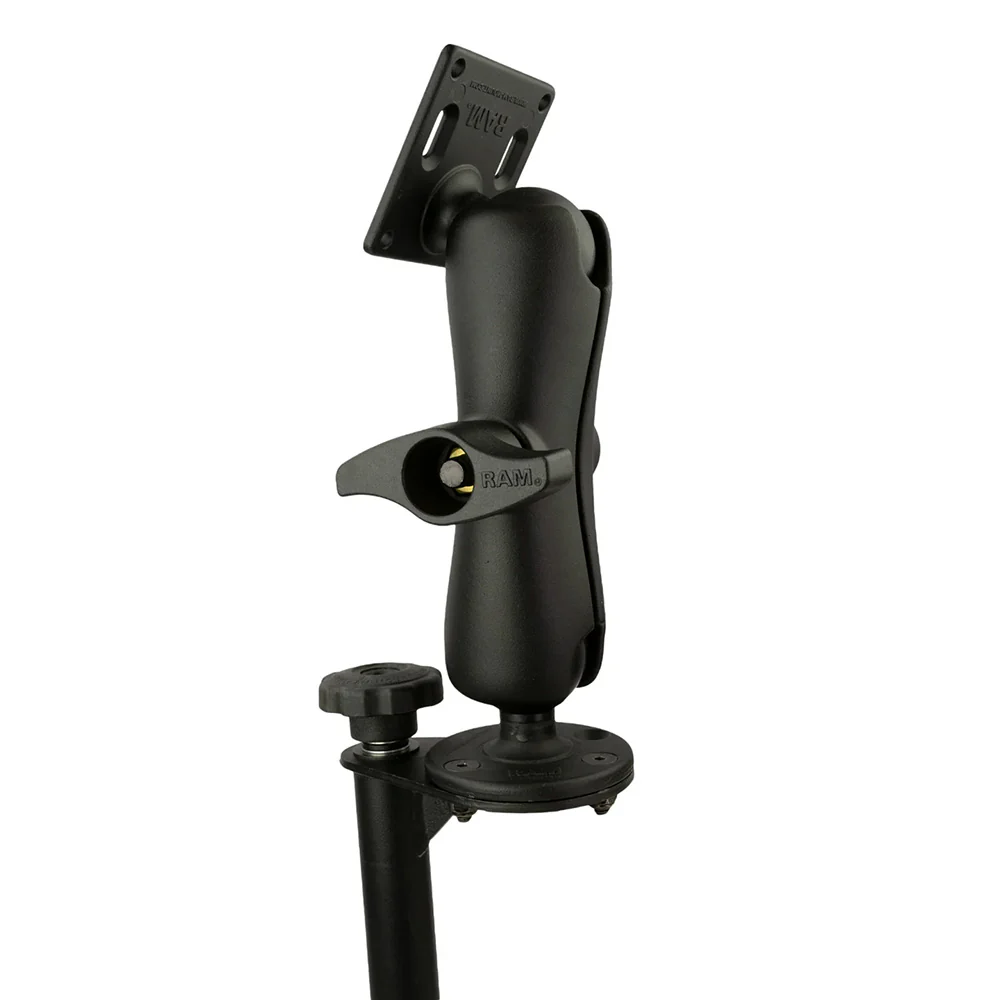 RAM Mount 12" Upper Flange Pole w/D Size 75x75mm VESA Mount [RAM-VP-TTMF12-D-101-2461U] - Image 2