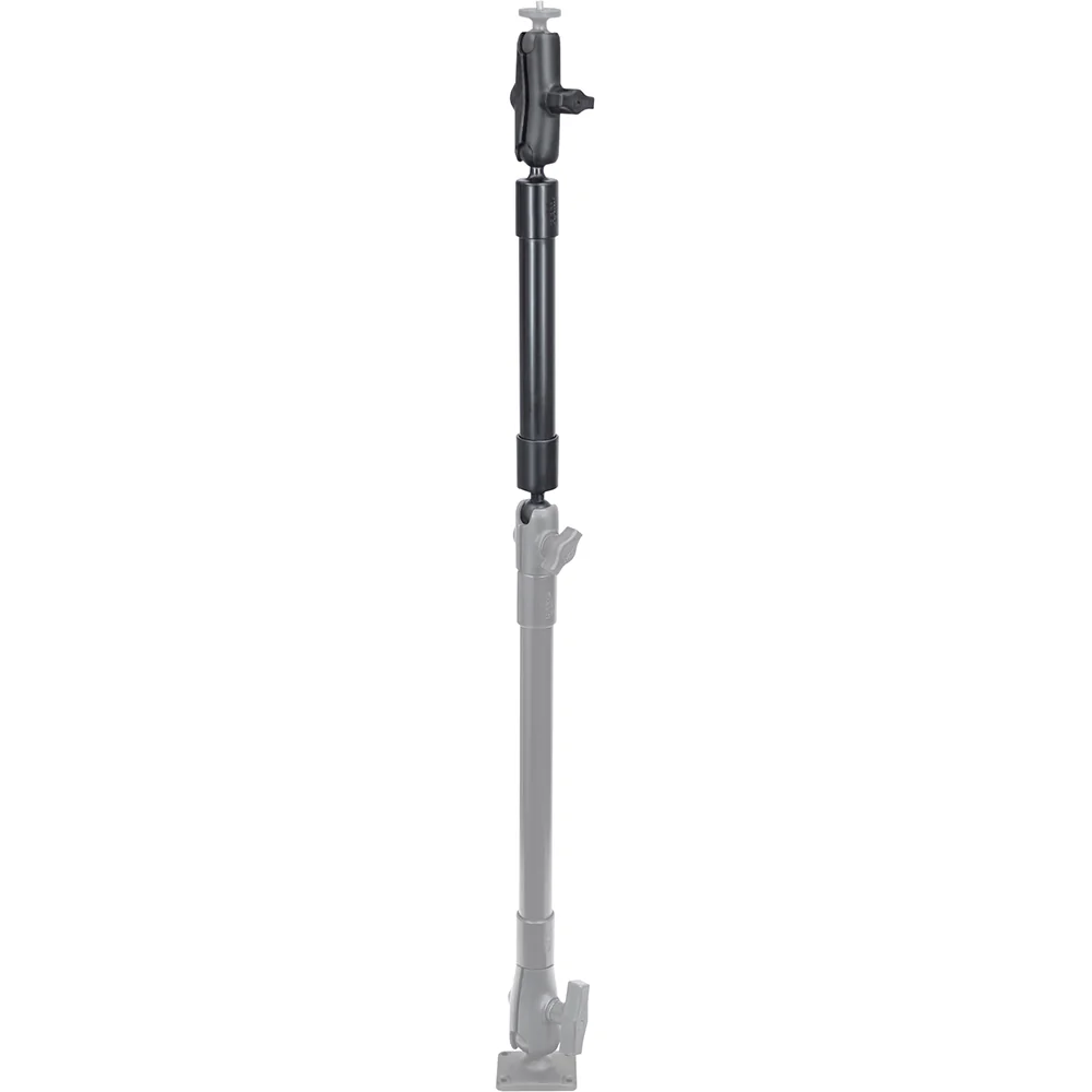 RAM Mount 14" Long Extension Pole w/2 1" Ball Ends and Double Socket Arm [RAP-BB-230-14-201U] - Image 2