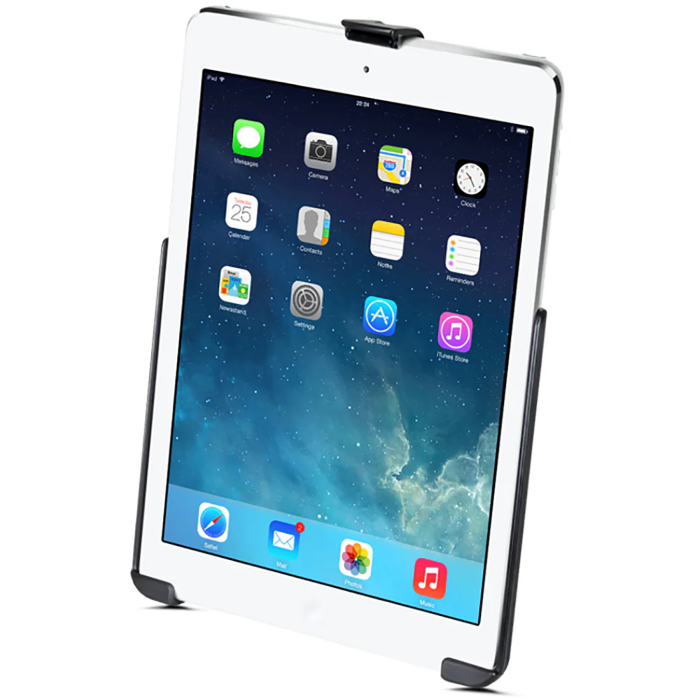 RAM Mount EZ-Rollr Model Specific Cradle w/Round Base Adapter for the iPad 5th Generation, Apple iPad Air 1-2  iPad Pro 9.7 [RAM-B-202-AP17U] - Image 2