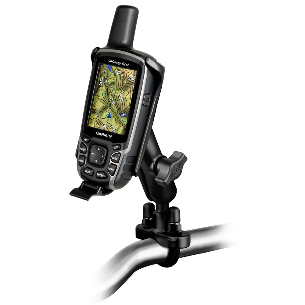 RAM Mount Garmin GPSMAP 62 Series Handlebar Rail Mount [RAM-B-149Z-GA41U] - Image 2