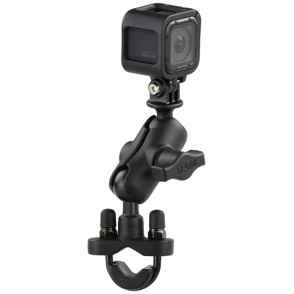 RAM Mount GoPro Hero Short Arm Handlebar Rail Mount [RAM-B-149Z-A-GOP1U] - Image 3