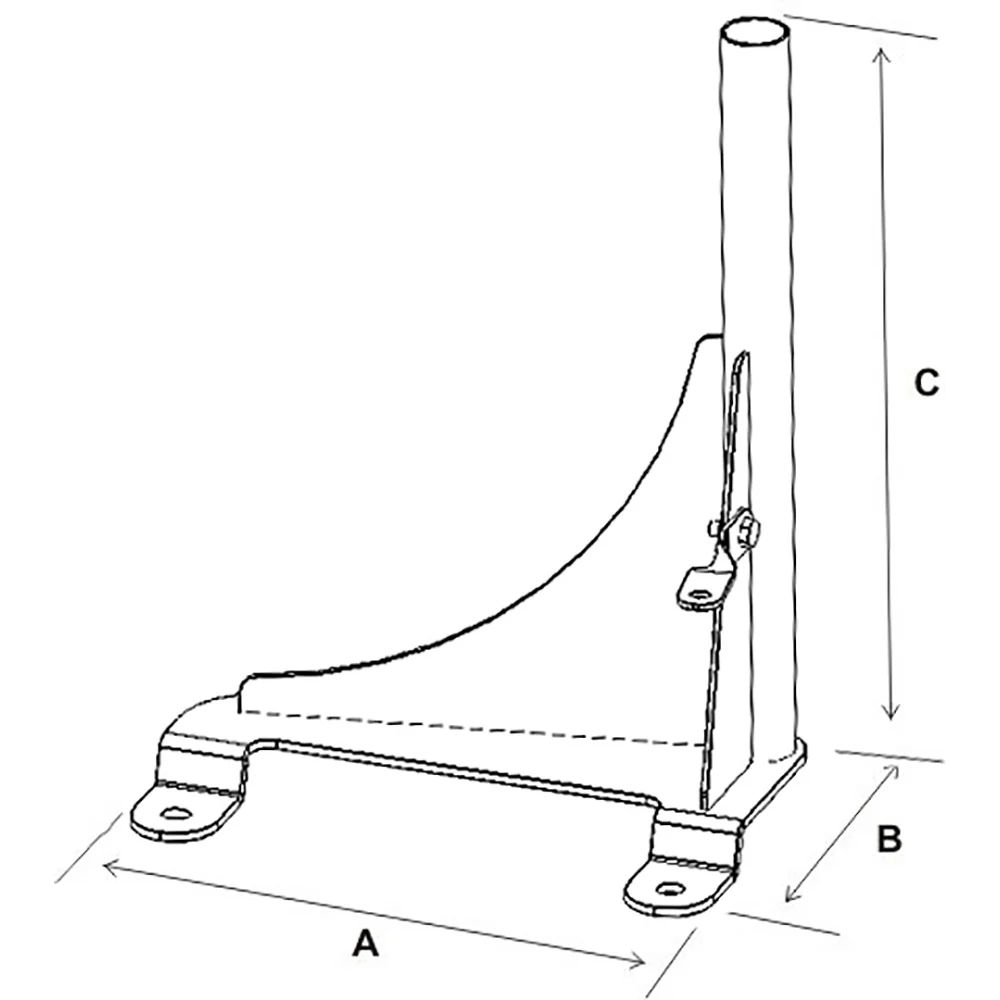 RAM Mount No-Drill Vehicle Base f/ 98-21 Express Van, Savana Van + More [RAM-VB-143] - Image 2