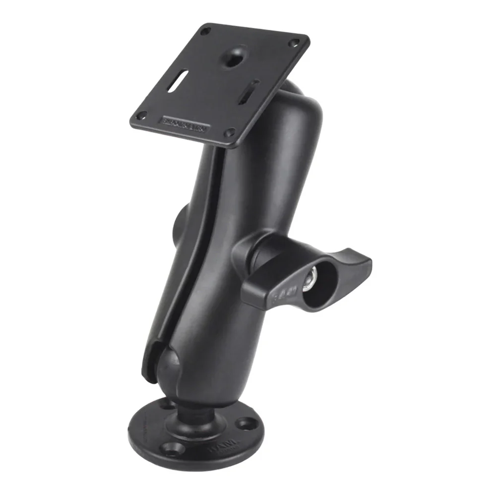 RAM Mount RAM Double Ball Mount w/75 x 75mm VESA Plate  Jam Nut - Medium [RAM-D-101U-MI1-2461] - Image 2