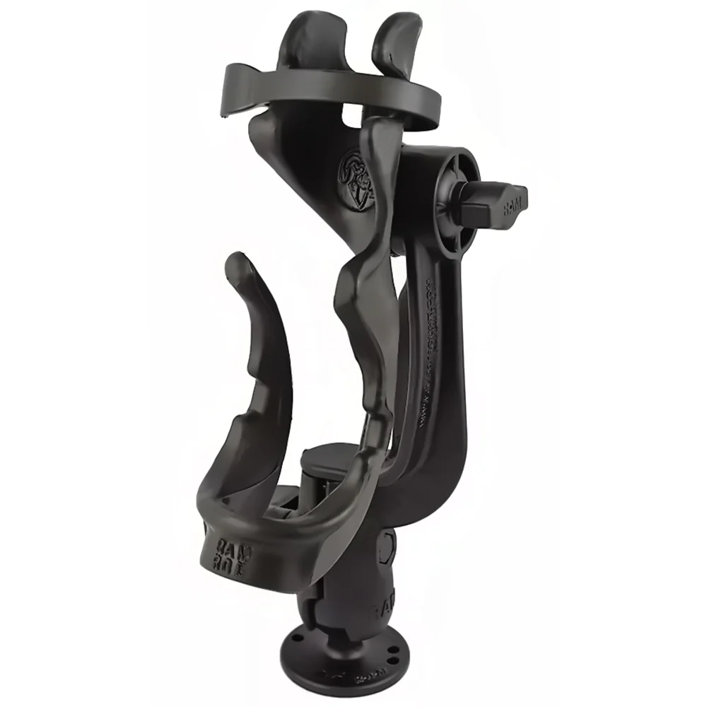 RAM Mount RAM-ROD 2000 Fishing Rod Holder w/RAM-ROD Revolution Ratchet/Socket System & Round Flat Surface Base [RAM-114-RBU] - Image 2