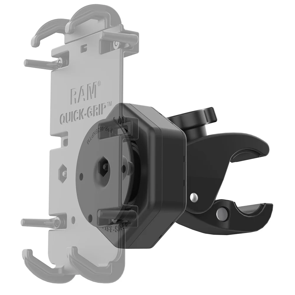 RAM Mount RAM Tough-Claw Small Clamp Base w/Vibe-Safe Adapter [RAP-400-462NPT] - Image 2
