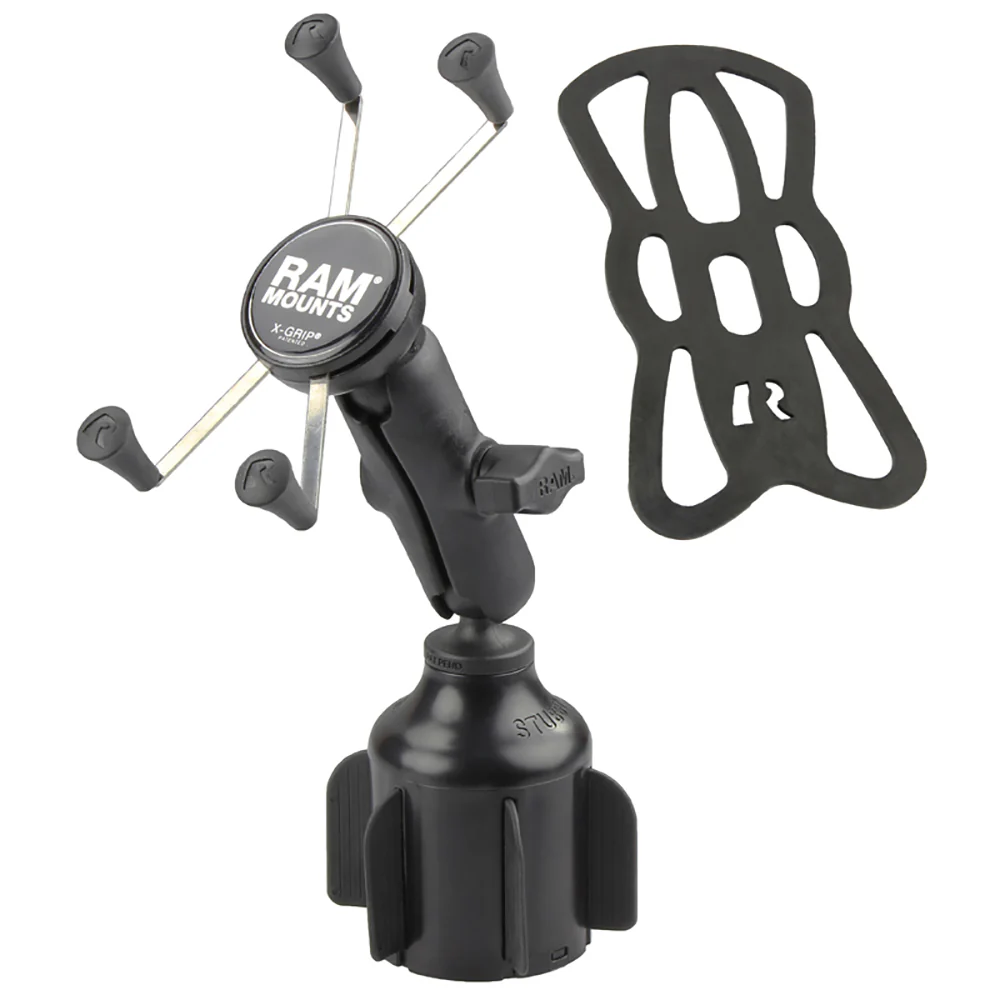 RAM Mount RAM X-Grip Large Phone Mount w/RAM Stubby Cup Holder Base [RAP-B-299-4-UN10U] - Image 2