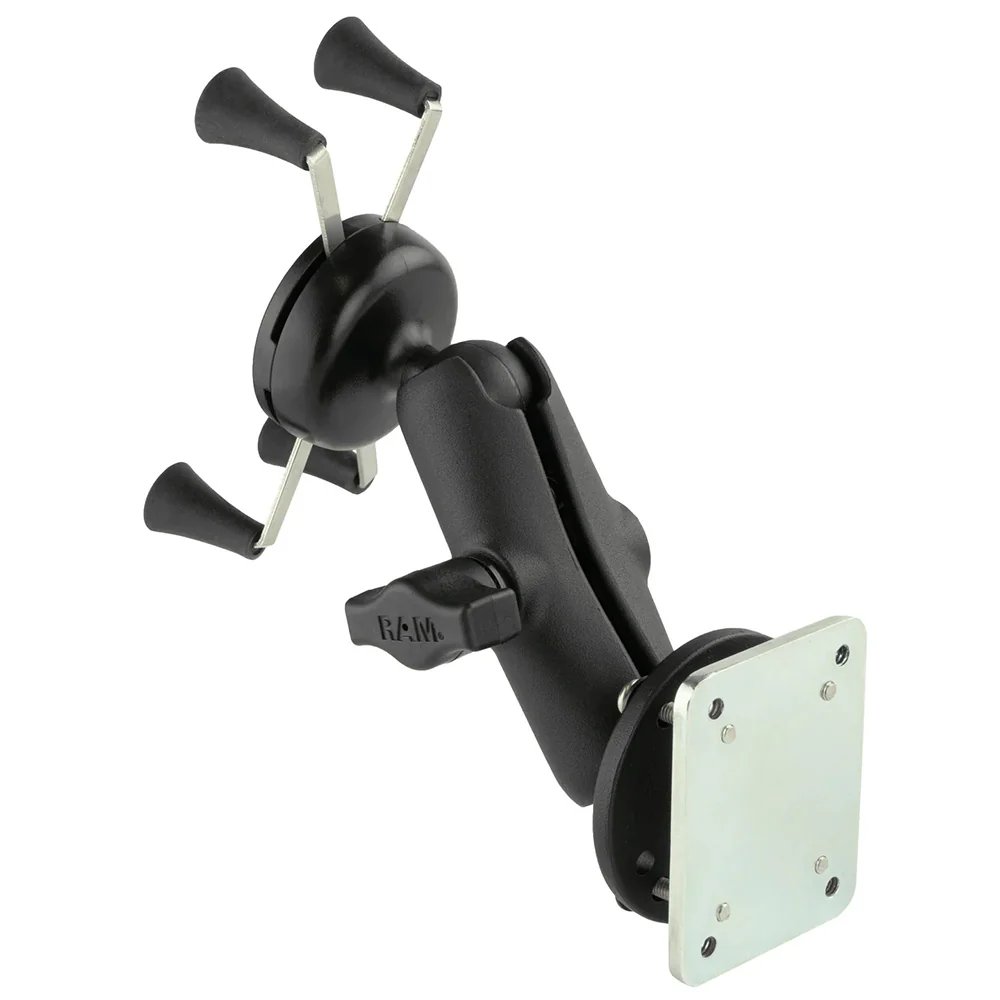 RAM Mount X-Grip Phone Mount w/Drill-Down Base  Backer Plate [RAM-B-138-UN7-225B2U] - Image 2