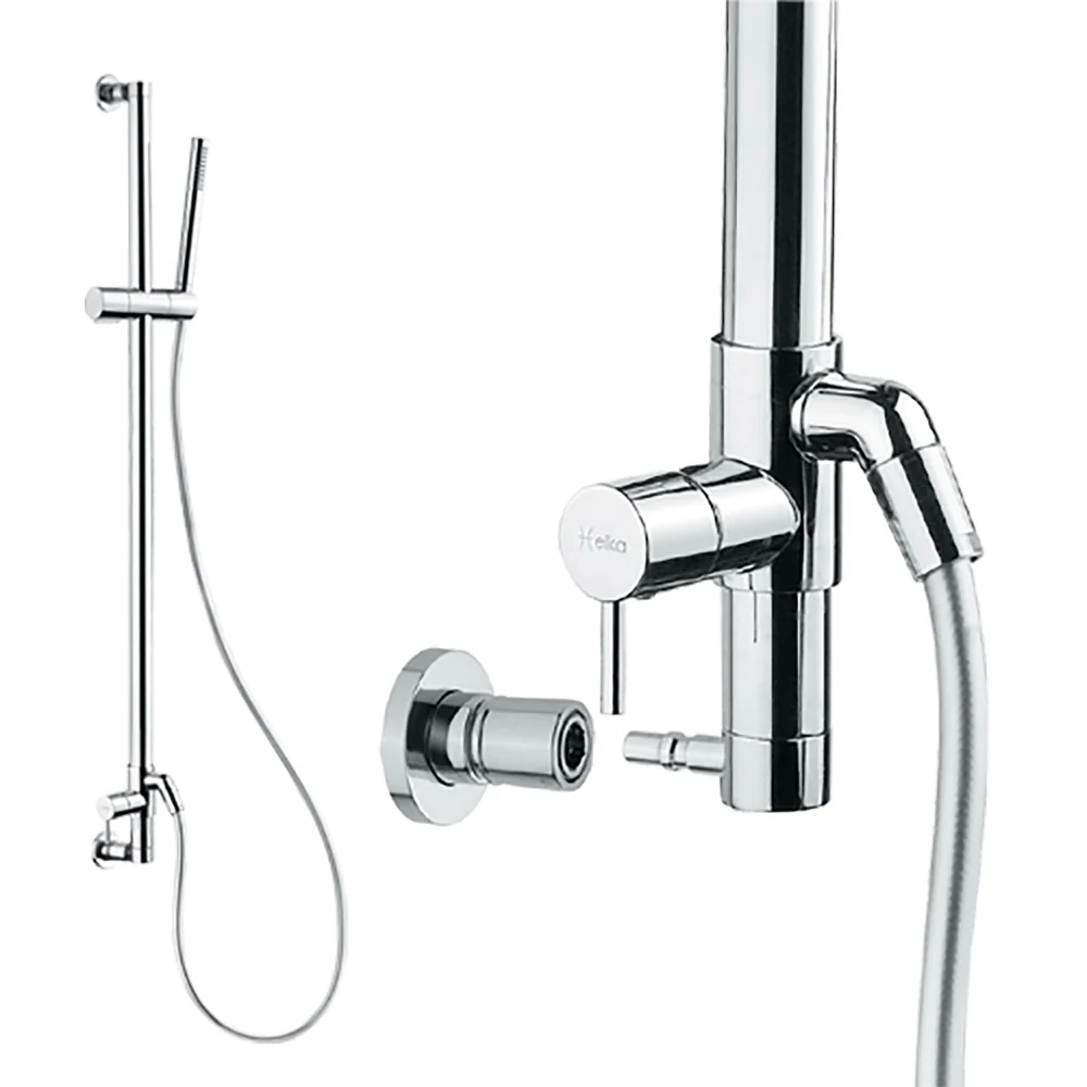 Scandvik All-In-One Shower System - 28" Shower Rail [16114] - Image 2