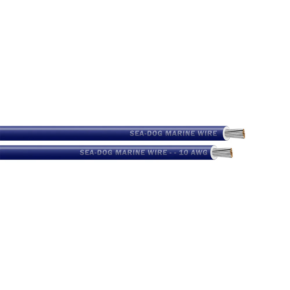 Sea-Dog 10 AWG Dark Blue Primary Wire - 250' [8010064]