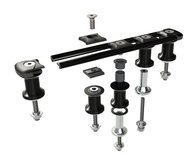 Spinlock Aft Organizer 4 x 20mm Sheave (3 Rope) w/ Min Sheave Spacing - Image 2