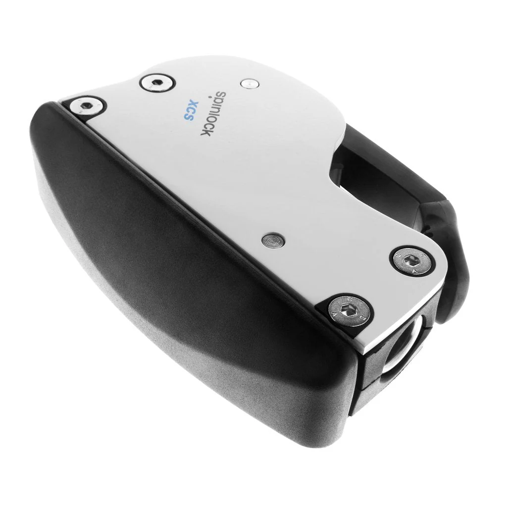 Spinlock XCS Horizontal Single Clutch 1/4" to 3/8" (Starboard) w/Ceramic Cam & Base