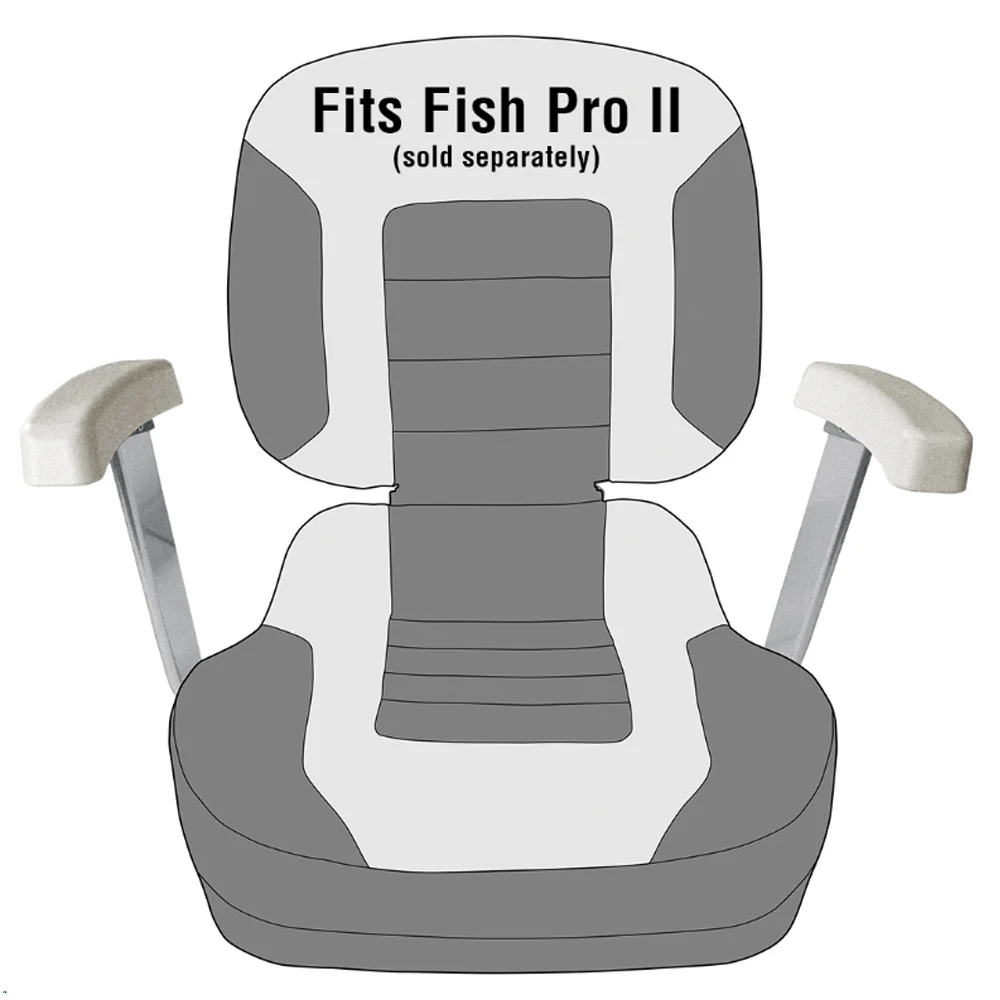 Springfield One Piece Arm Rest f/Fish Pro II [1080013-G] - Image 2
