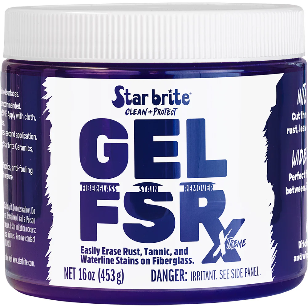 Star brite GEL FSR Xtreme Fiberglass Stain Remover - 16 oz [205216]