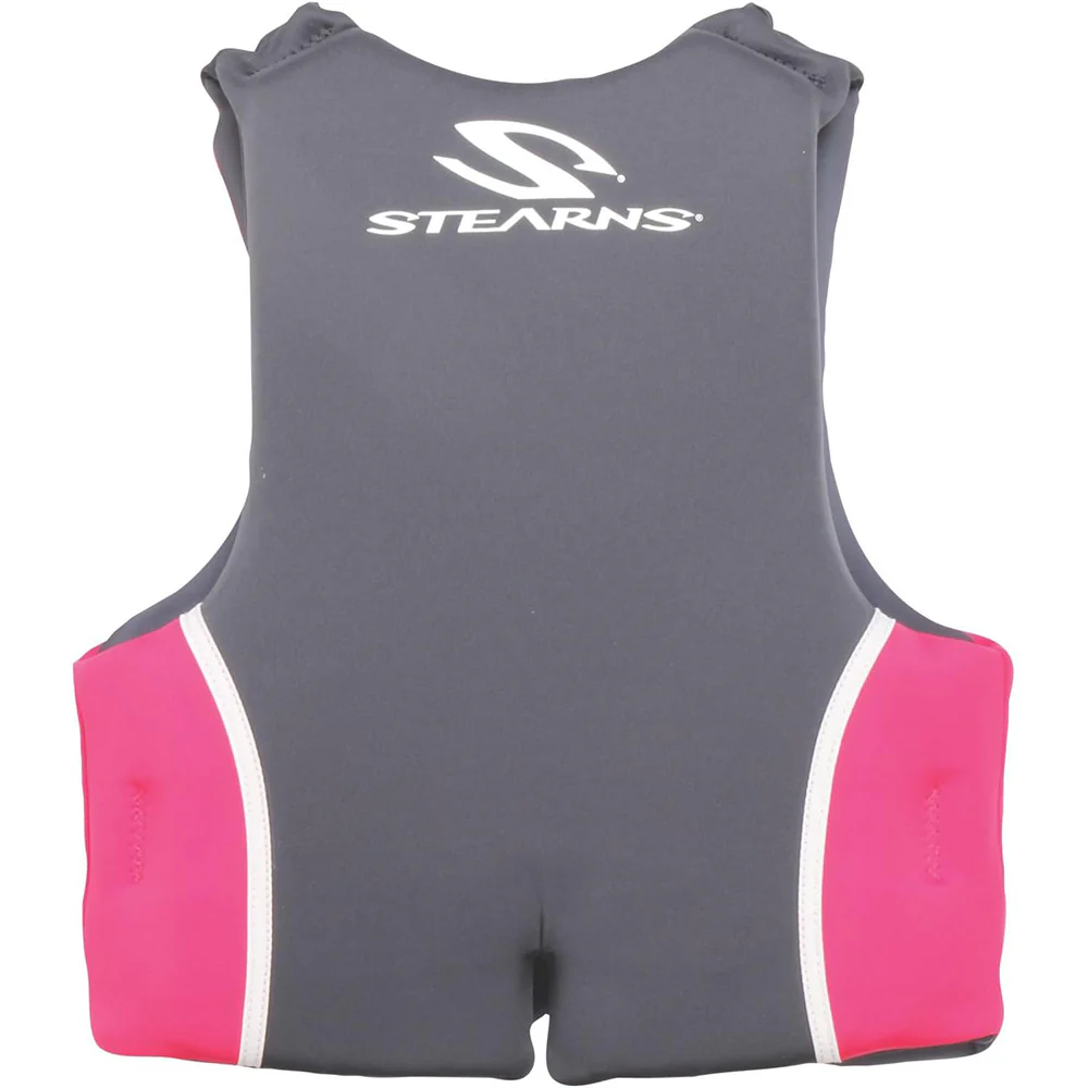 Stearns Youth Hydroprene Life Vest - Type III - Pink/Hot Pink - 50-90lbs [2000036923] - Image 2