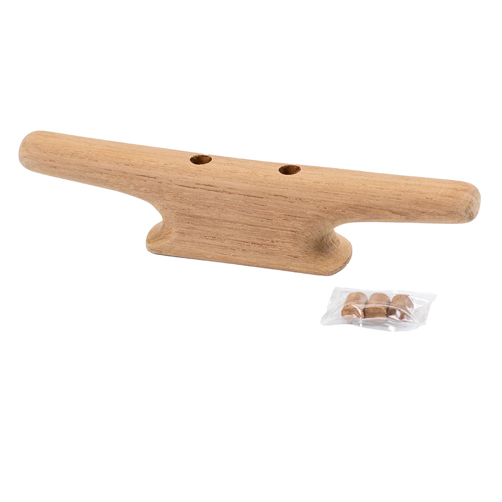 Whitecap 6" Cleat - Teak [60401] - Image 2