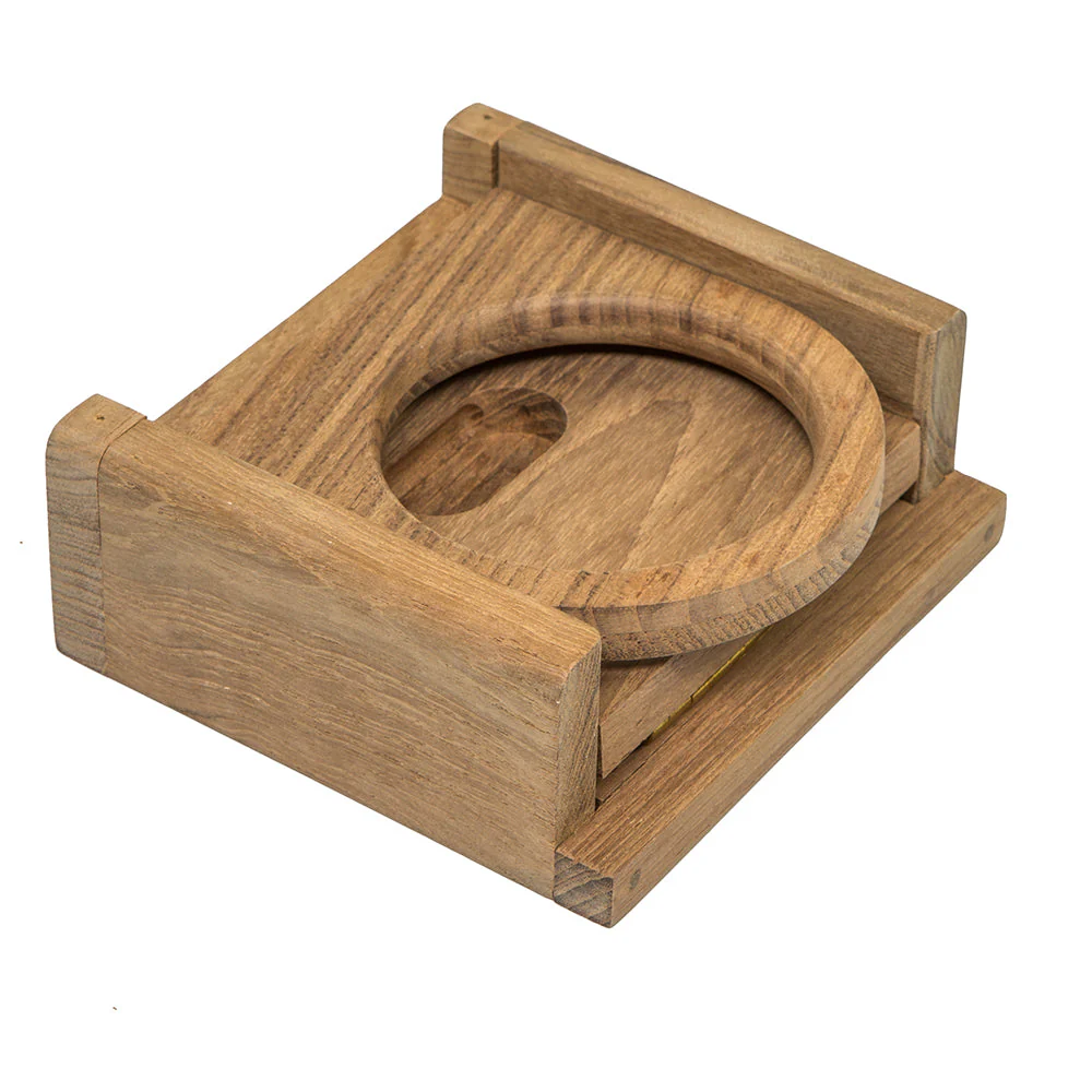 Whitecap Teak Folding Drink Holder [62601] - Image 2