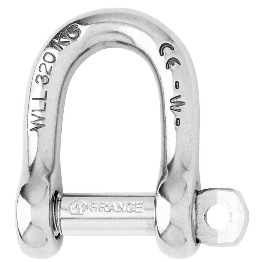 Wichard Self-Locking D Shackle - Diameter 4mm - 5/32" [1201W]